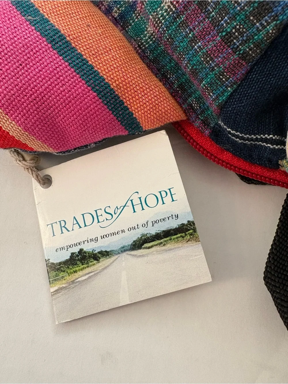 NWT Sea Turtle Kids Backpack Multi Patchwork Bag TRADE OF HOPE Handcrafted